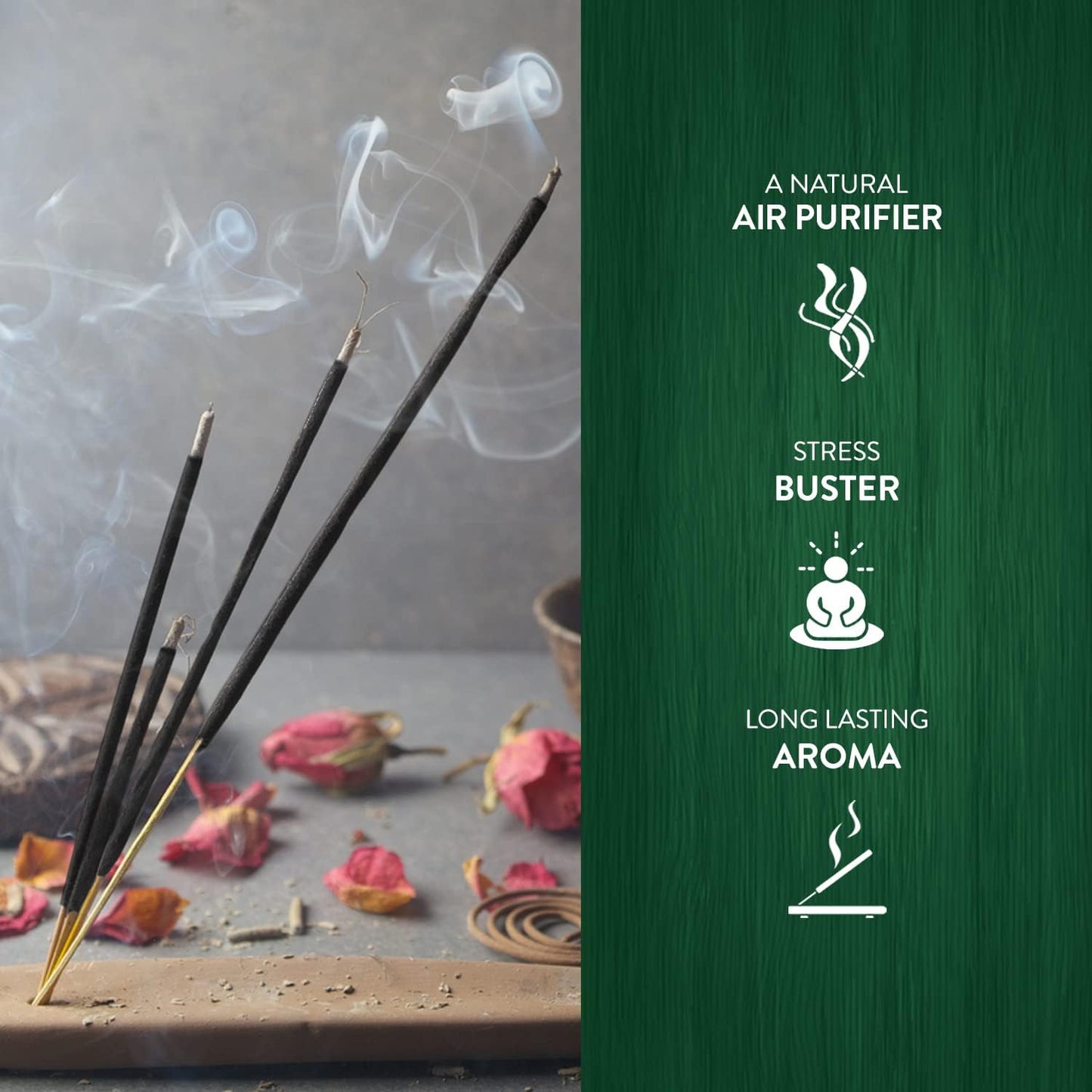 Precious Musk Fragrance Incense Sticks, 120 Count