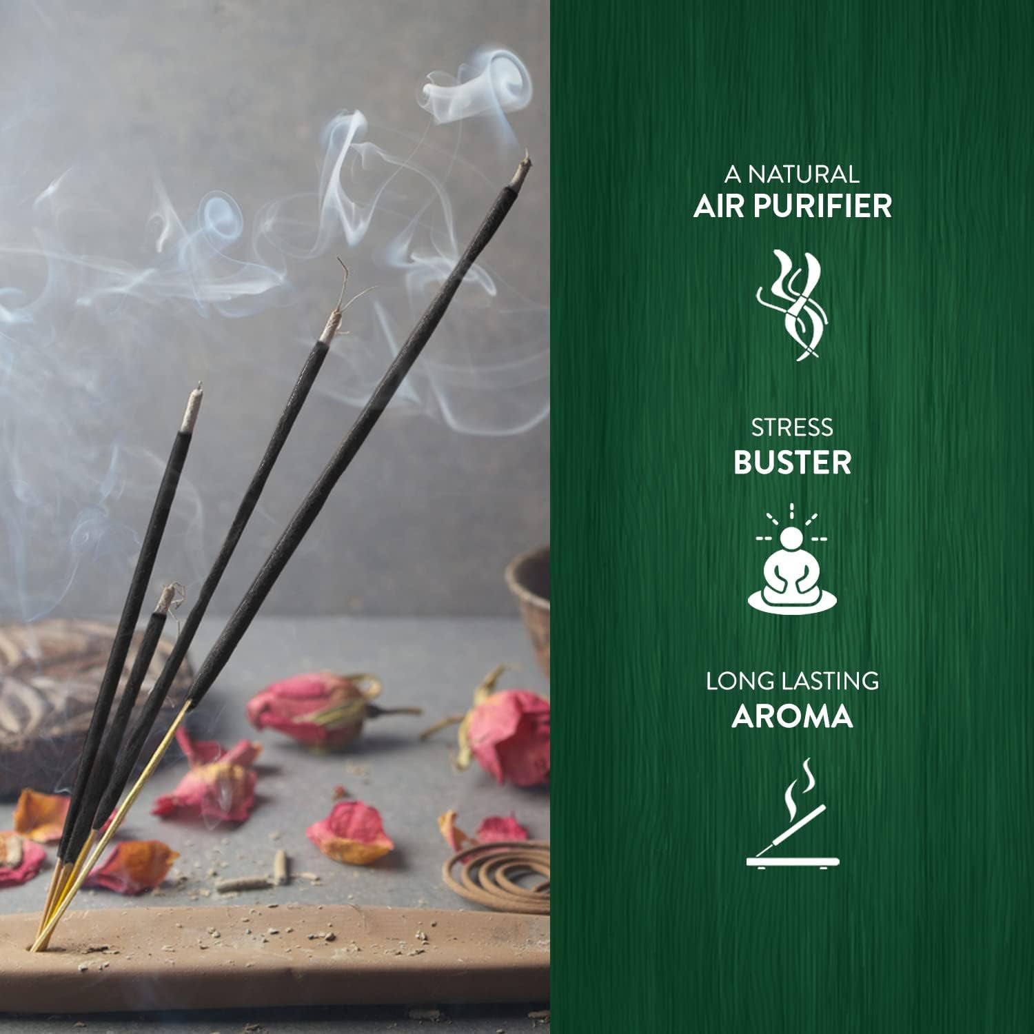 Precious Musk Fragrance Incense Sticks, 120 Count